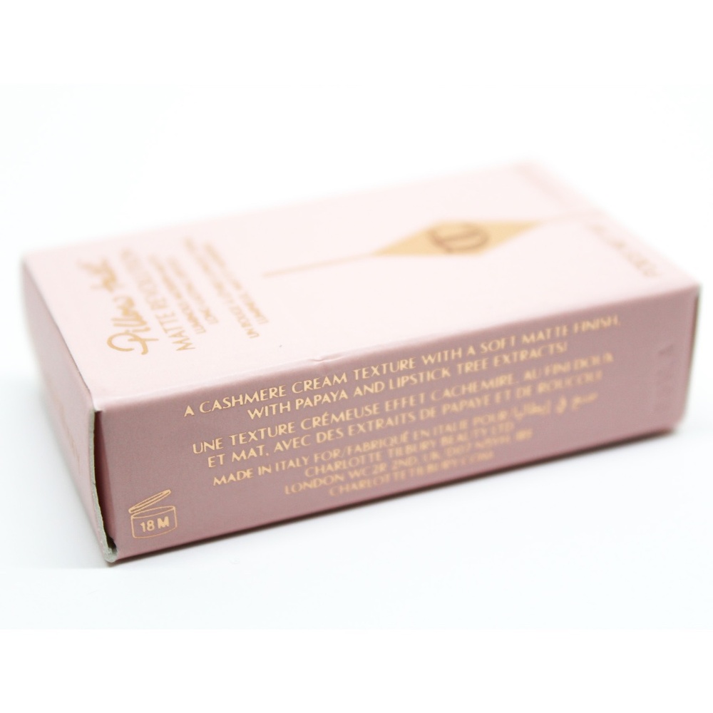 RESERVED‼️ NWT Charlotte Tilbury Pillow talk matte revolution mini lipstick - Picture 3 of 3